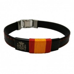 Pulsera Piel Escudo...